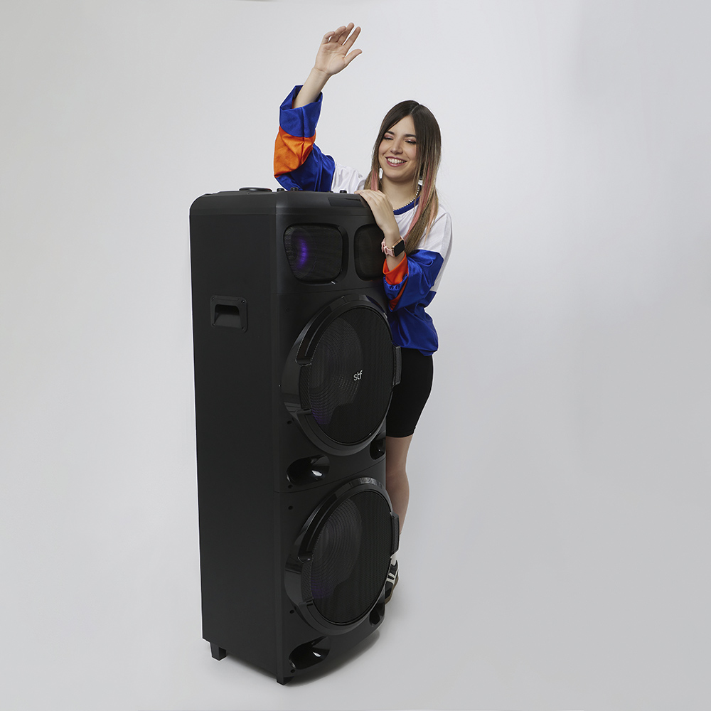 Bafle Bocina Inalámbrica Power Block Stf 15 Pulgadas 