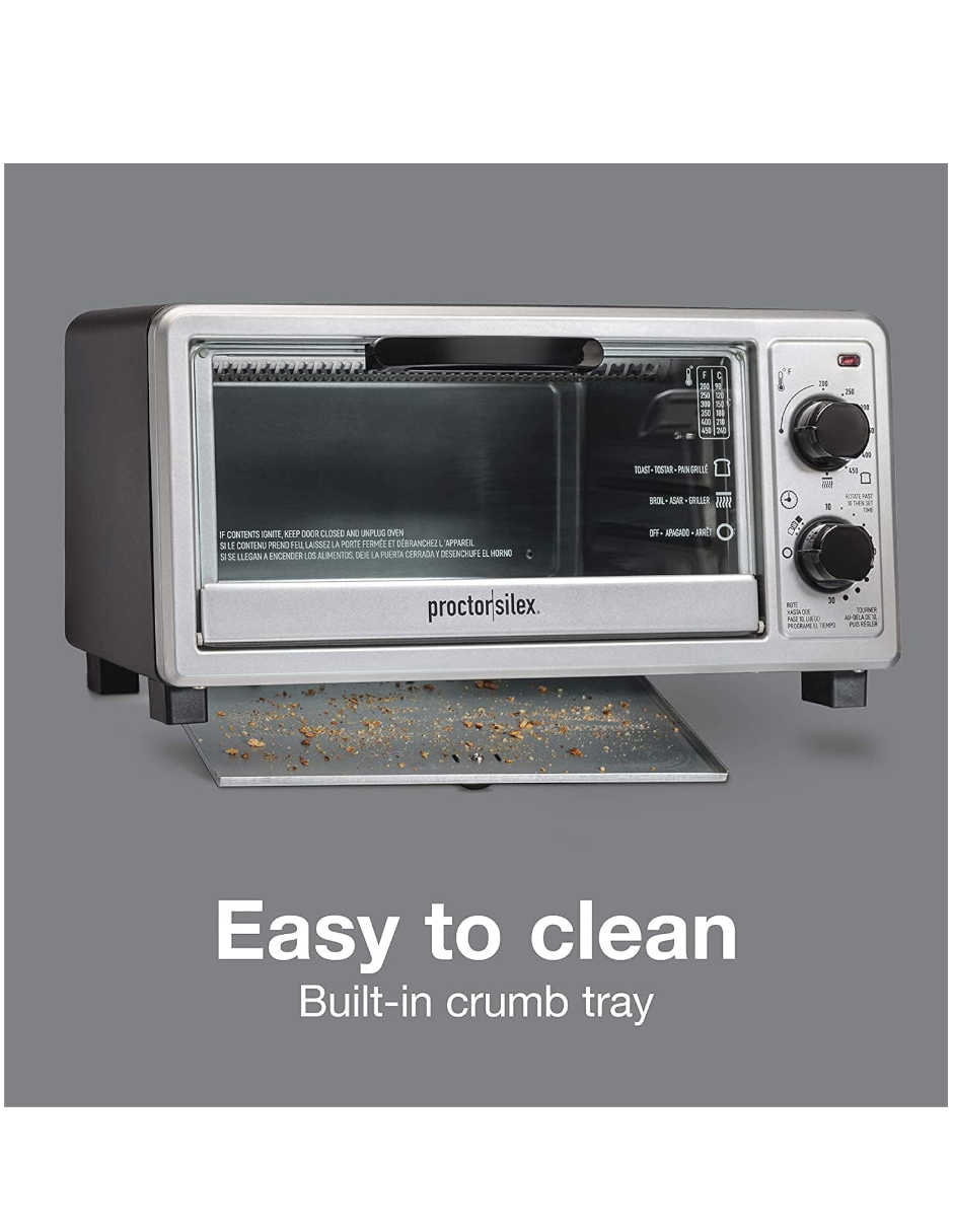 Horno Eléctrico Negro Proctor Silex