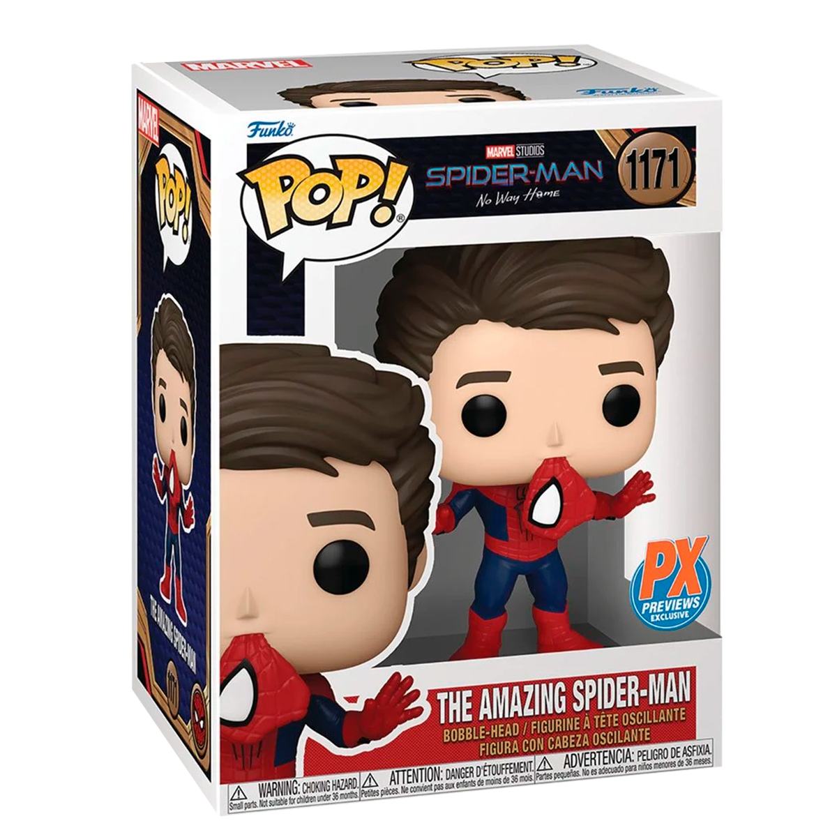 Funko Pop Spider Man Sin Mascara Andrew Garfield #1171 No Way Home Fig Original