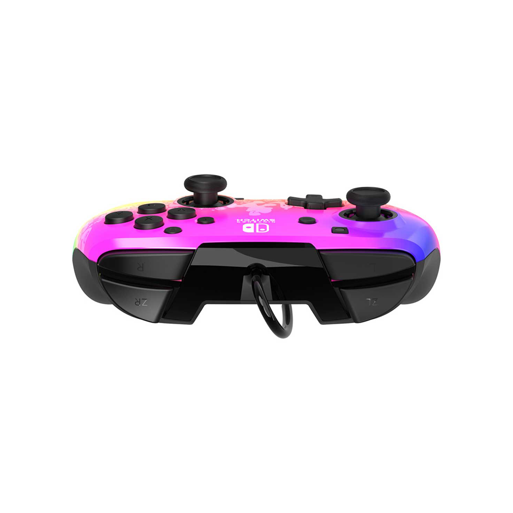 Control Pdp Star Spectrum Rematch Alámbrico Nintendo Switch Color Violeta Mario