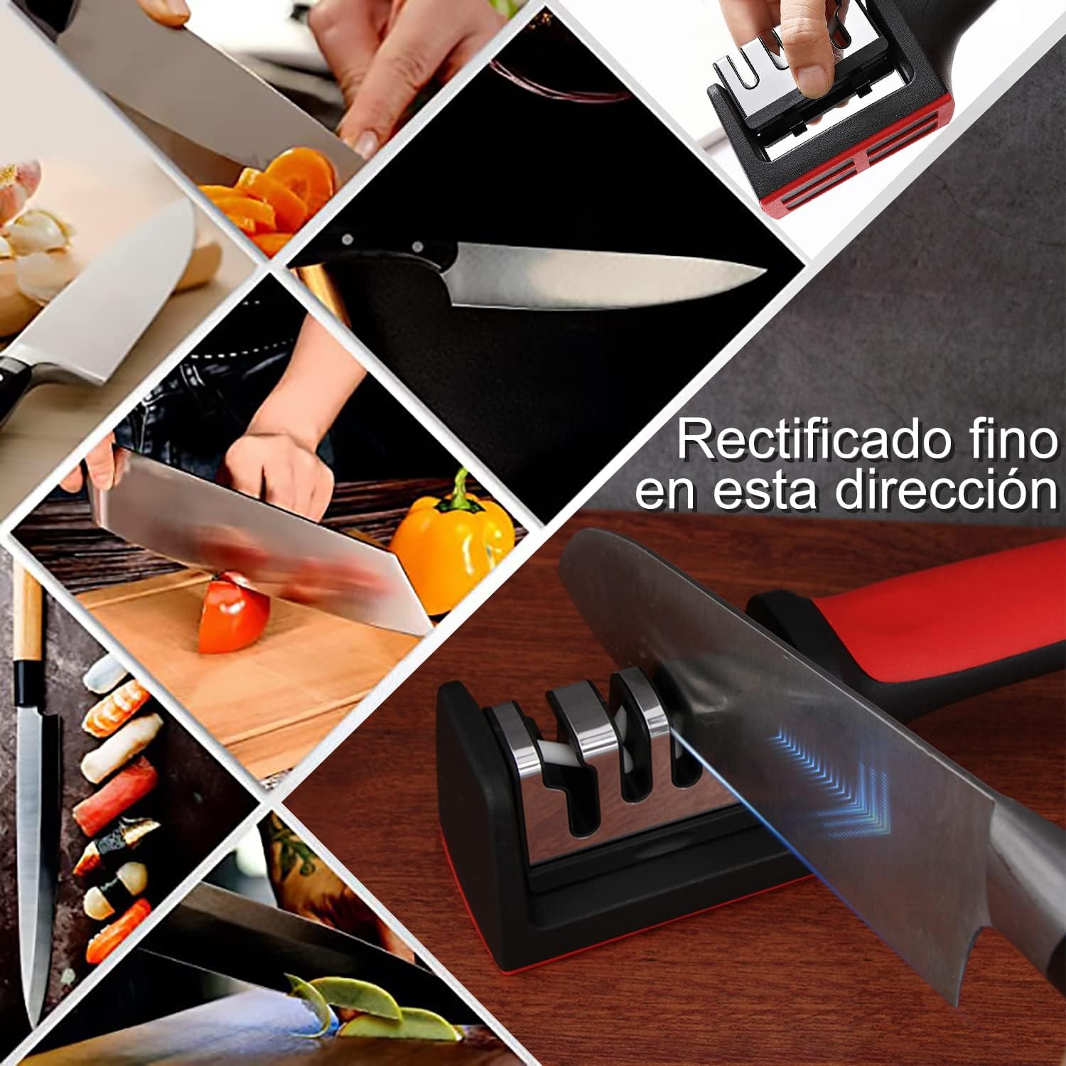 Afilador de cuchillos Navajas.