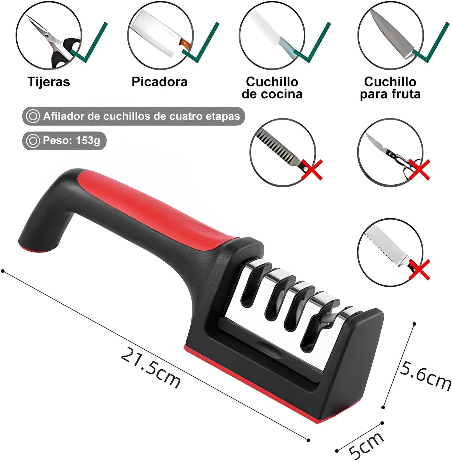 Afilador de cuchillos Navajas.