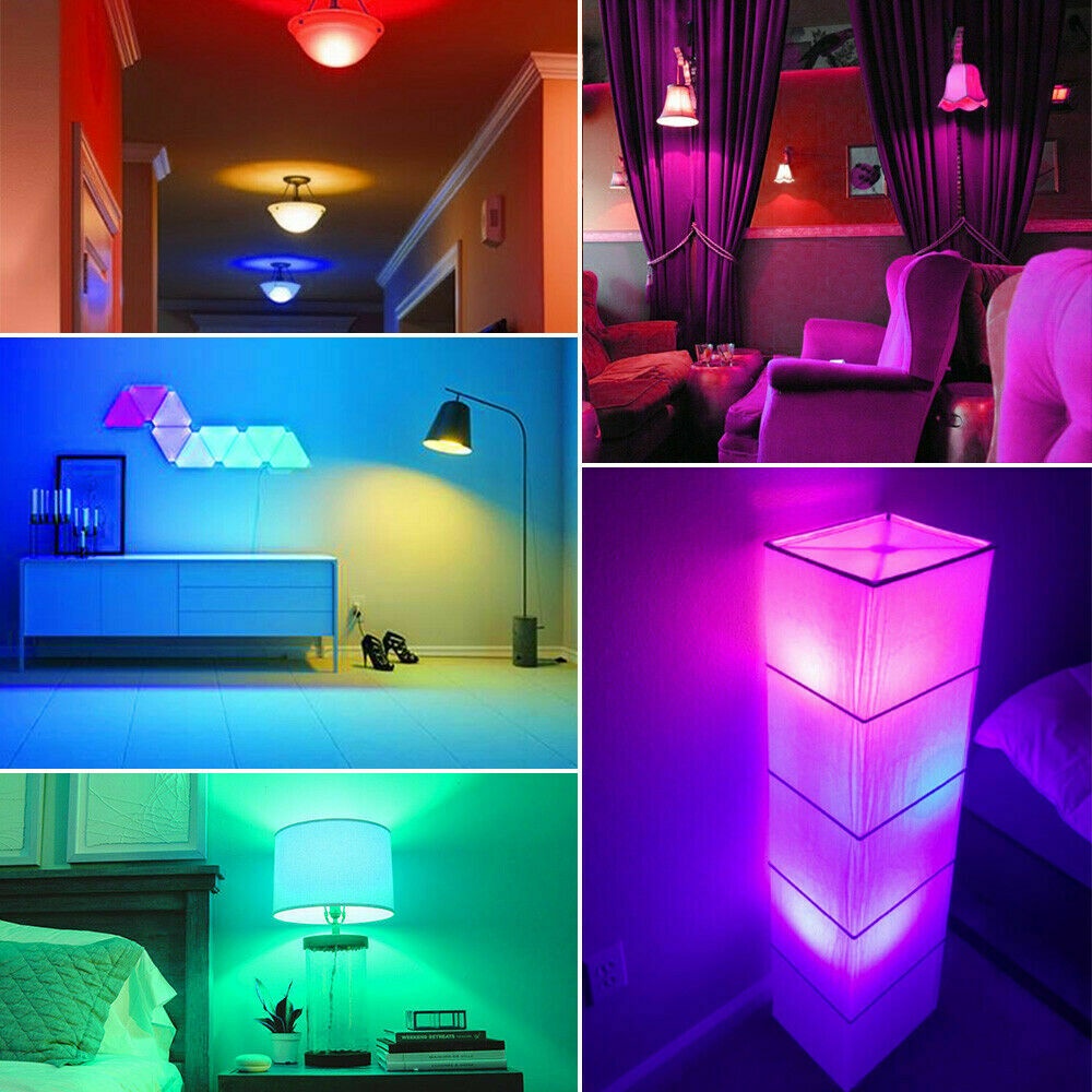 Foco Bocina Bluetooth 12w Rgb Bombilla Led Inteligente