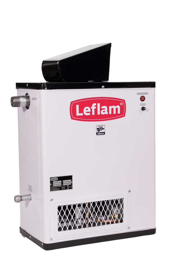 Generador De Vapor Doméstico Para 3m3, A Gas Natural, Marca Leflam, Con Boquilla Para Aromaterapia.