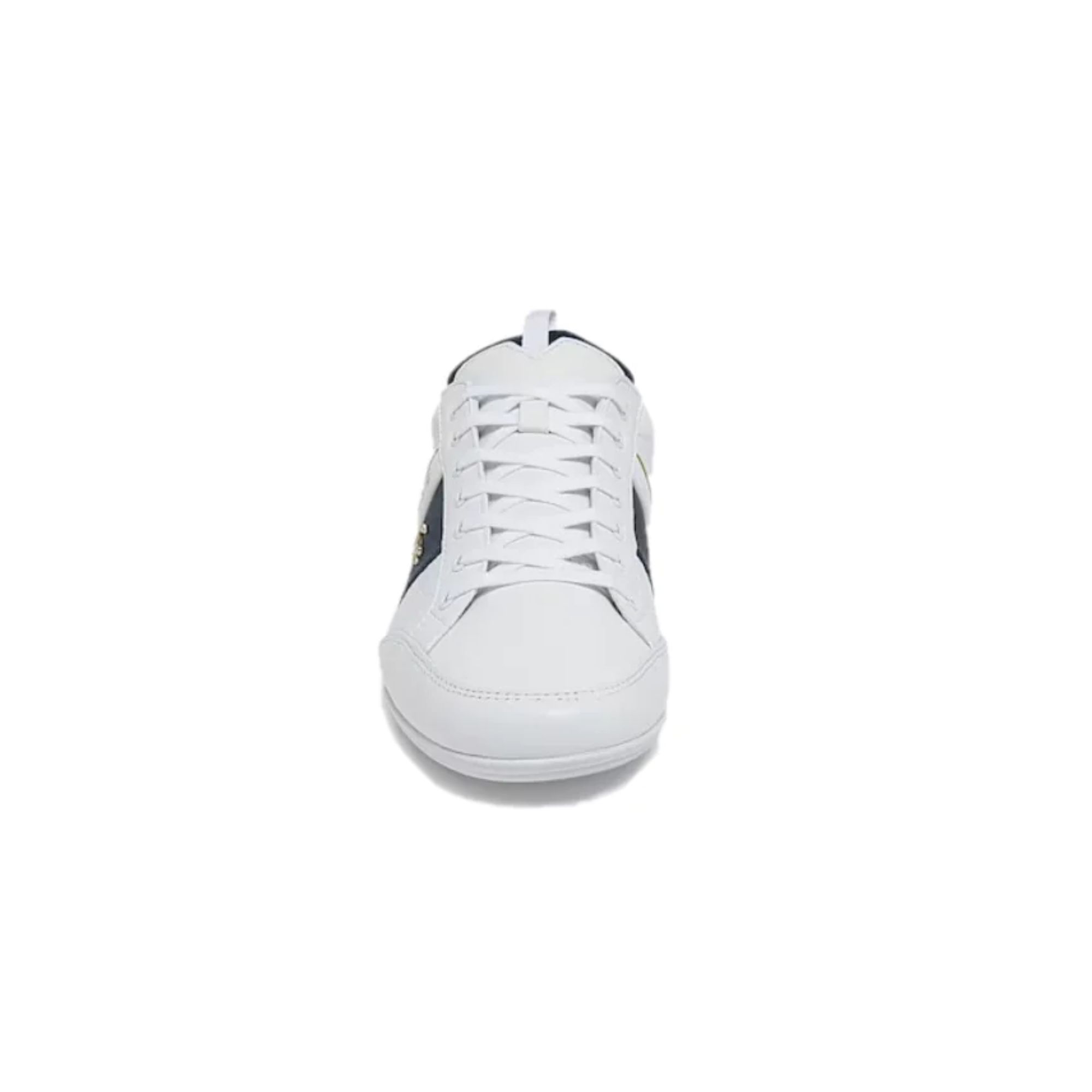 Tenis Lacoste Chaymon 0120 1 CMA Blanco con Azul Hombre Originales 740CMA004321G