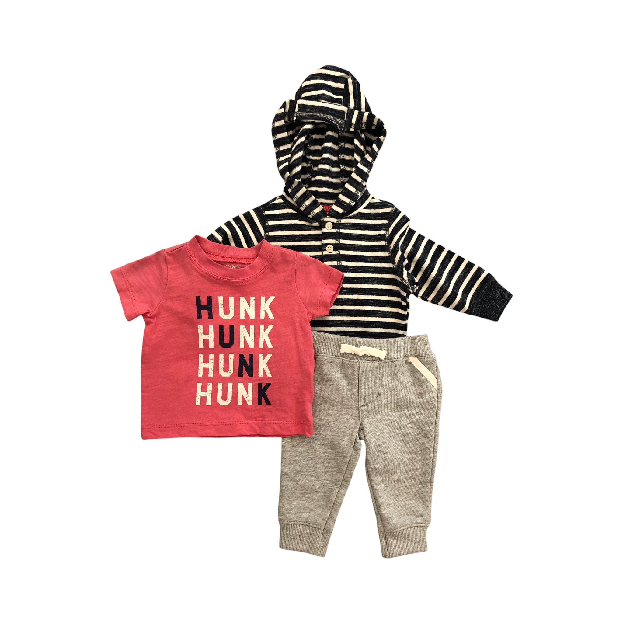 Conjunto 3 de piezas Pants HUNK para bebé niña Carters