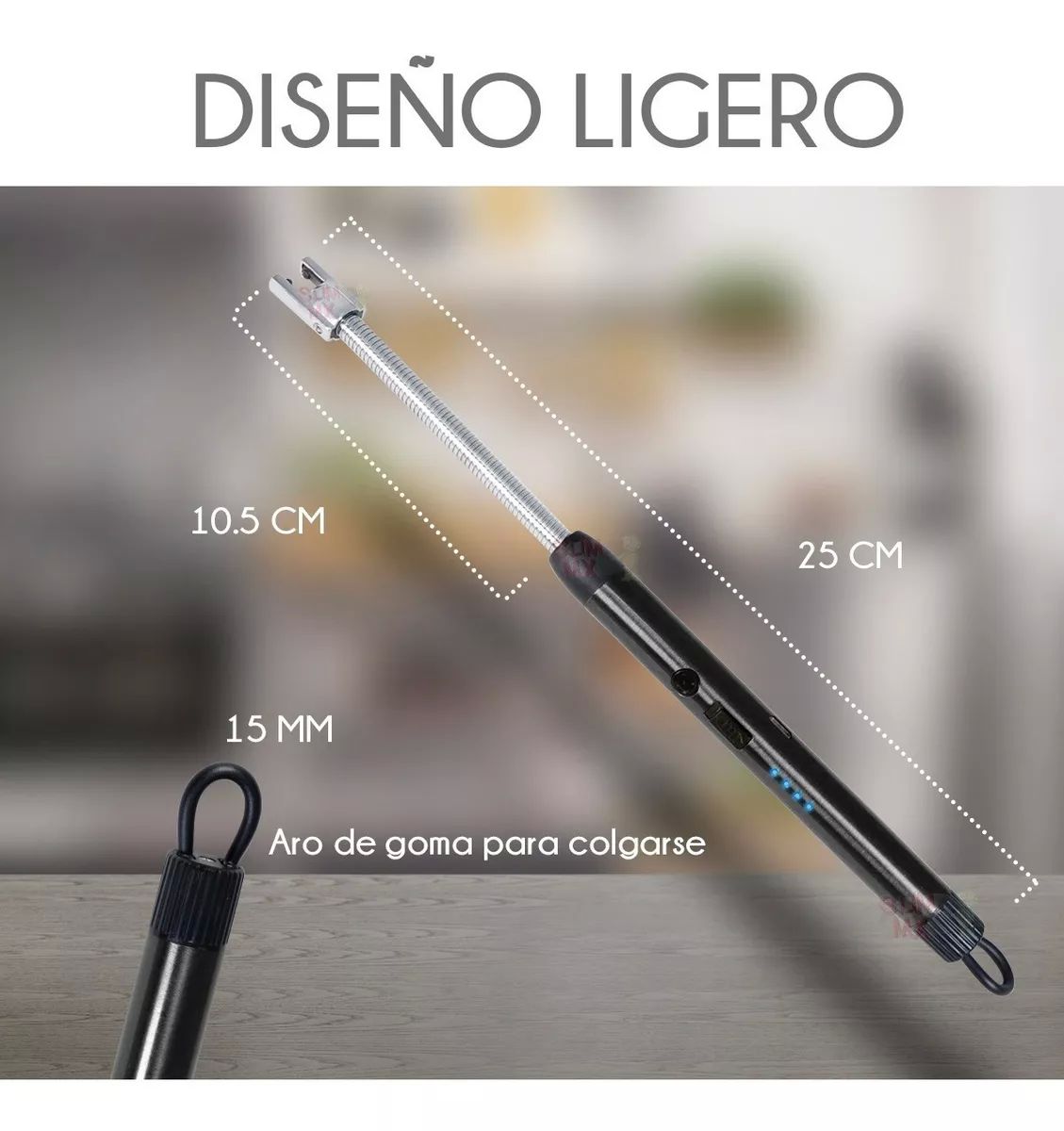 Encendedor eléctrico recargable usb BBQ estufa camping boiler