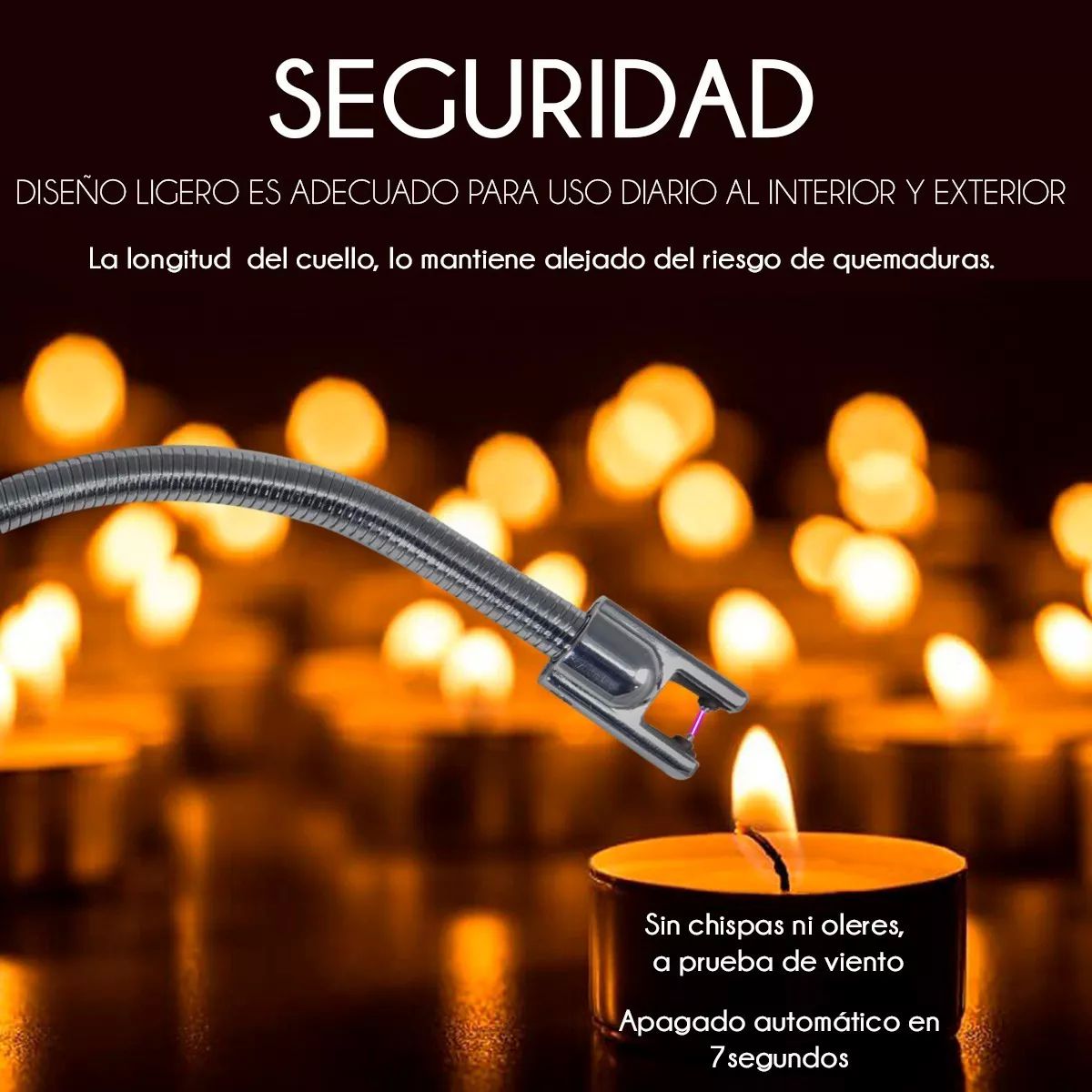 Encendedor eléctrico recargable usb BBQ estufa camping boiler