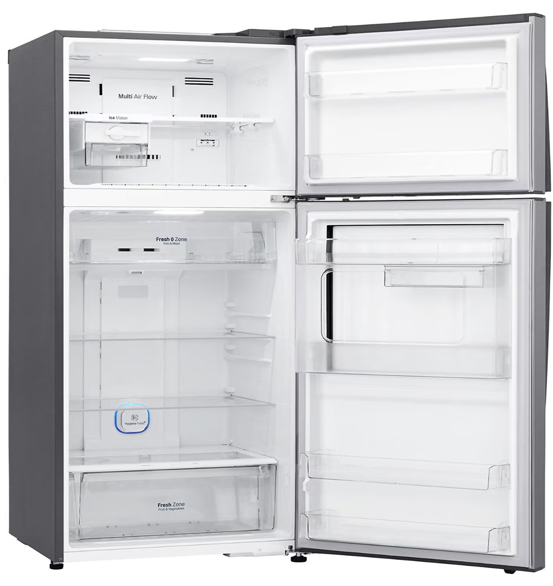 Refrigerador Top mount LG 16 pies tecnología inverter y tecnología no frost LT44MDP