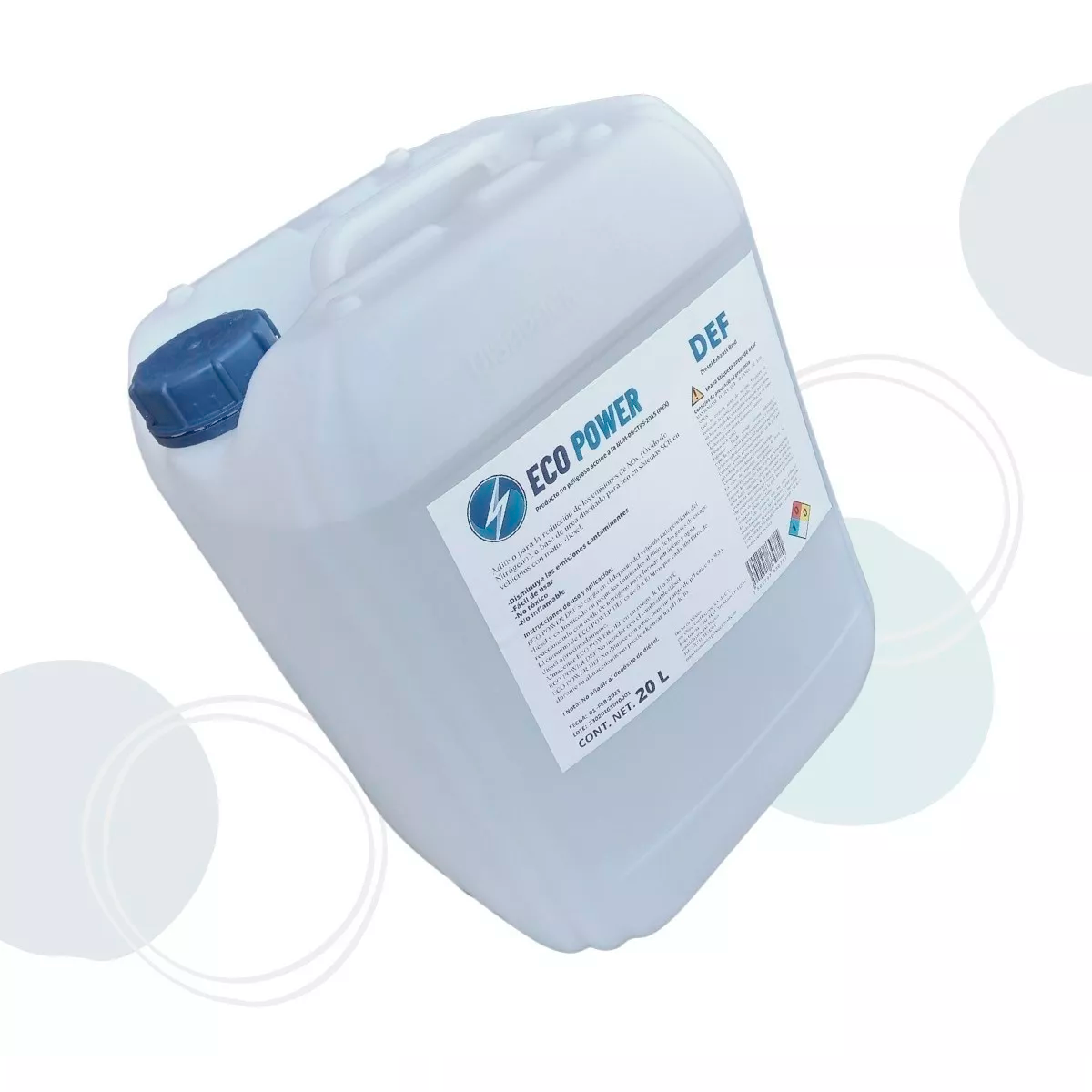 UREA DEF ECO POWER GRADO AUTOMOTRIZ GARRAFA DE 20 LITROS