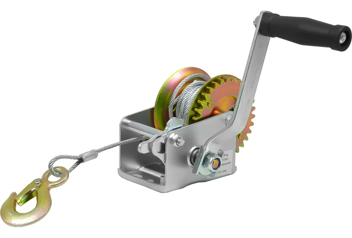 Malacate Winch Manual 661 Lb 300 Kg Cable Acero 650 Cm