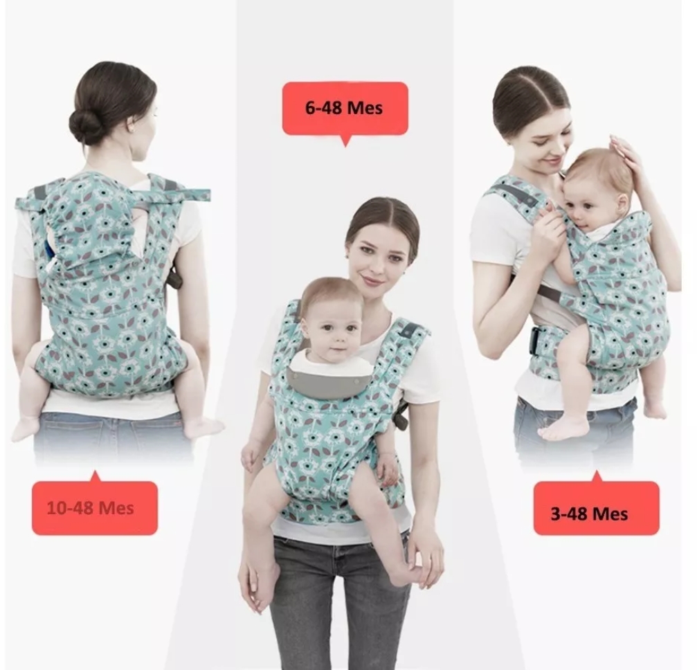 Portabebés ergonómico para bebé, portabebés de 0 a 48 meses