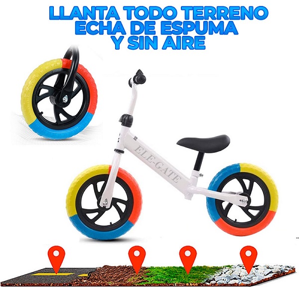 Bicicleta De Equilibrio Sin Pedales para Niños