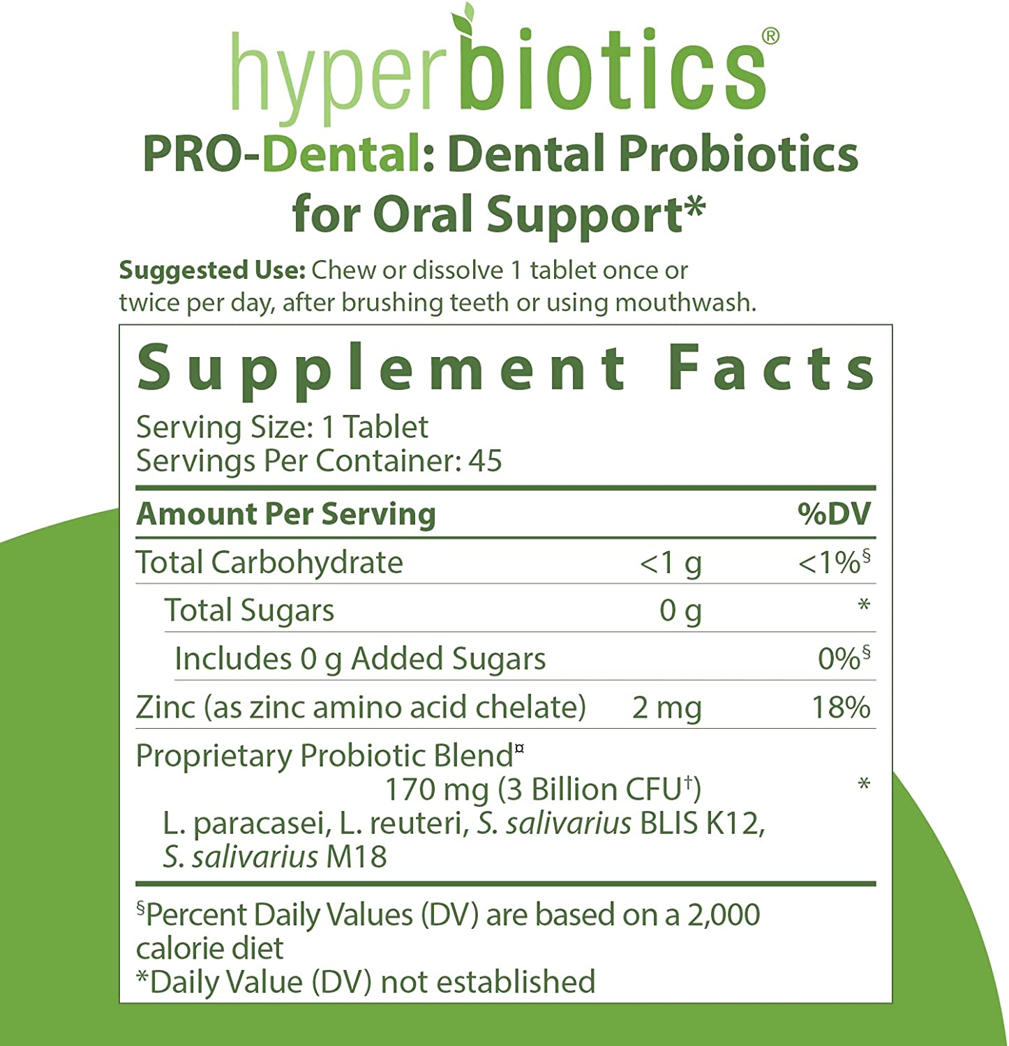 Probióticos Pro Dental para la salud oral y dental