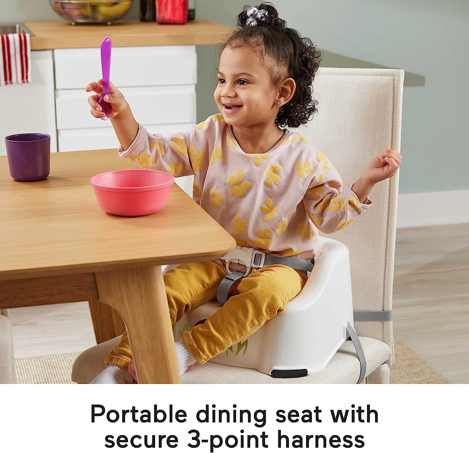 Fisher-Price Baby Silla para Bebés Simple y Cómoda para Comer