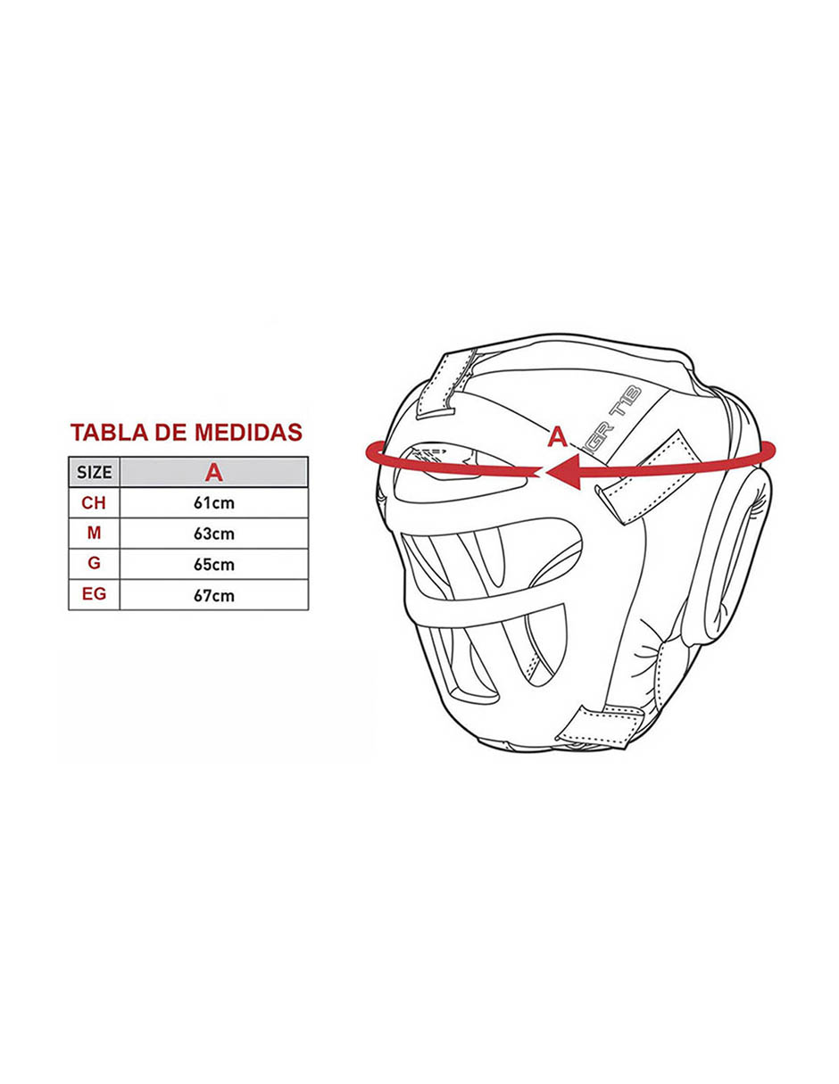 Careta Con Rejilla T1 Rdx Mma Sparring Box Artes Marciales