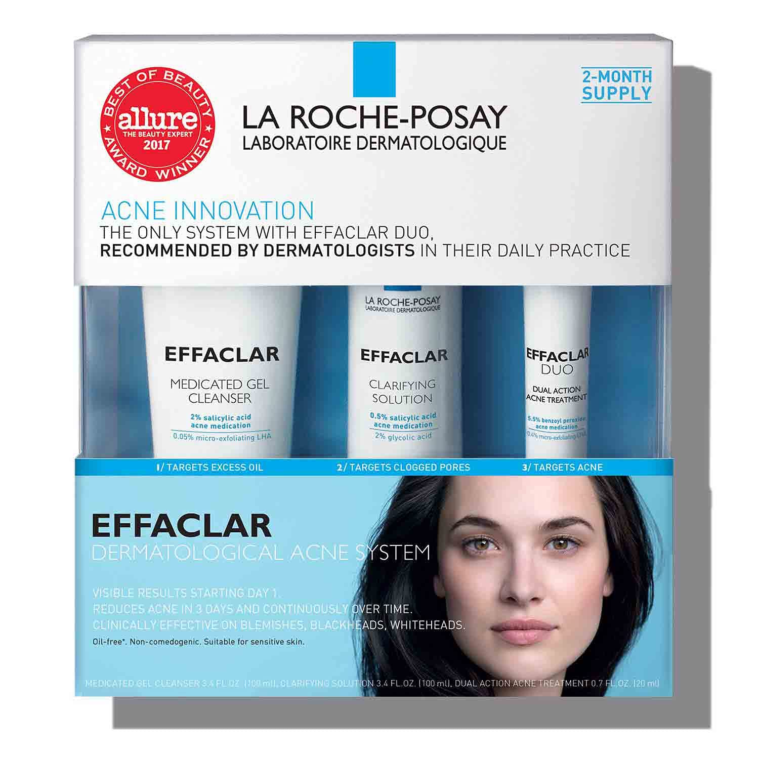 Tratamiento dermatológico para el acné en 3 pasos La Roche-Posay