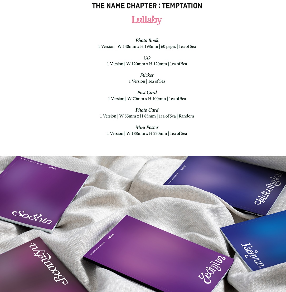 TXT - The Name Chapter: Temptation (Versión Lullaby)