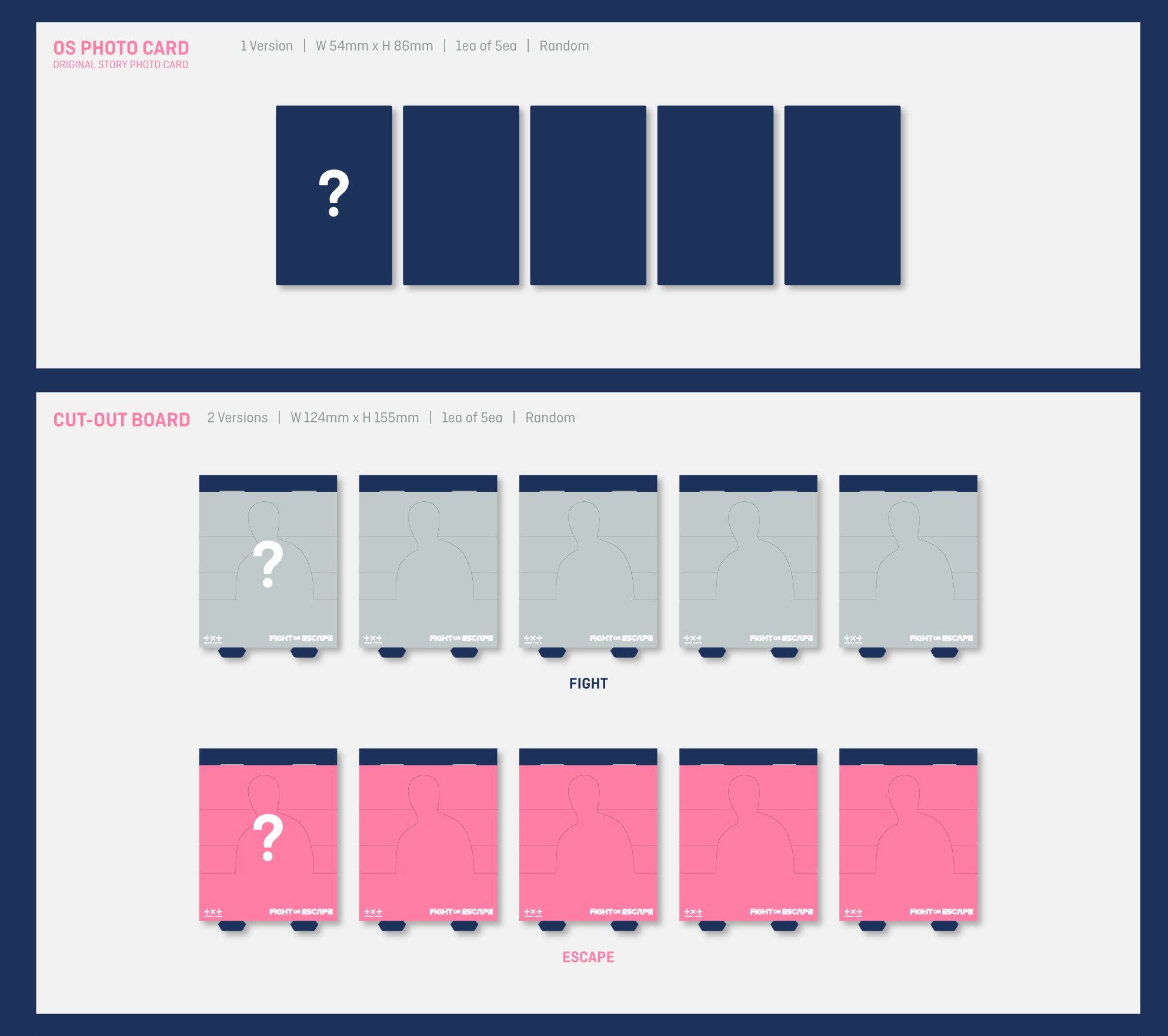 TXT - The Chaos Chapter: Fight or Escape (Versión Fight) Album kpop