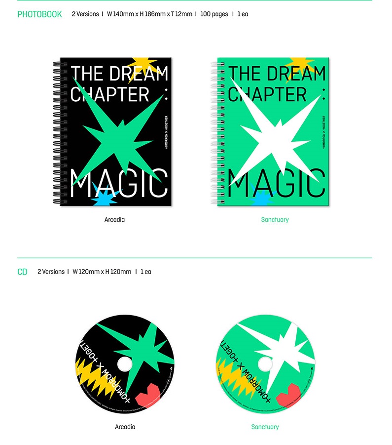 TXT  - The Dream Chapter: Magic (Sanctuary) Album kpop