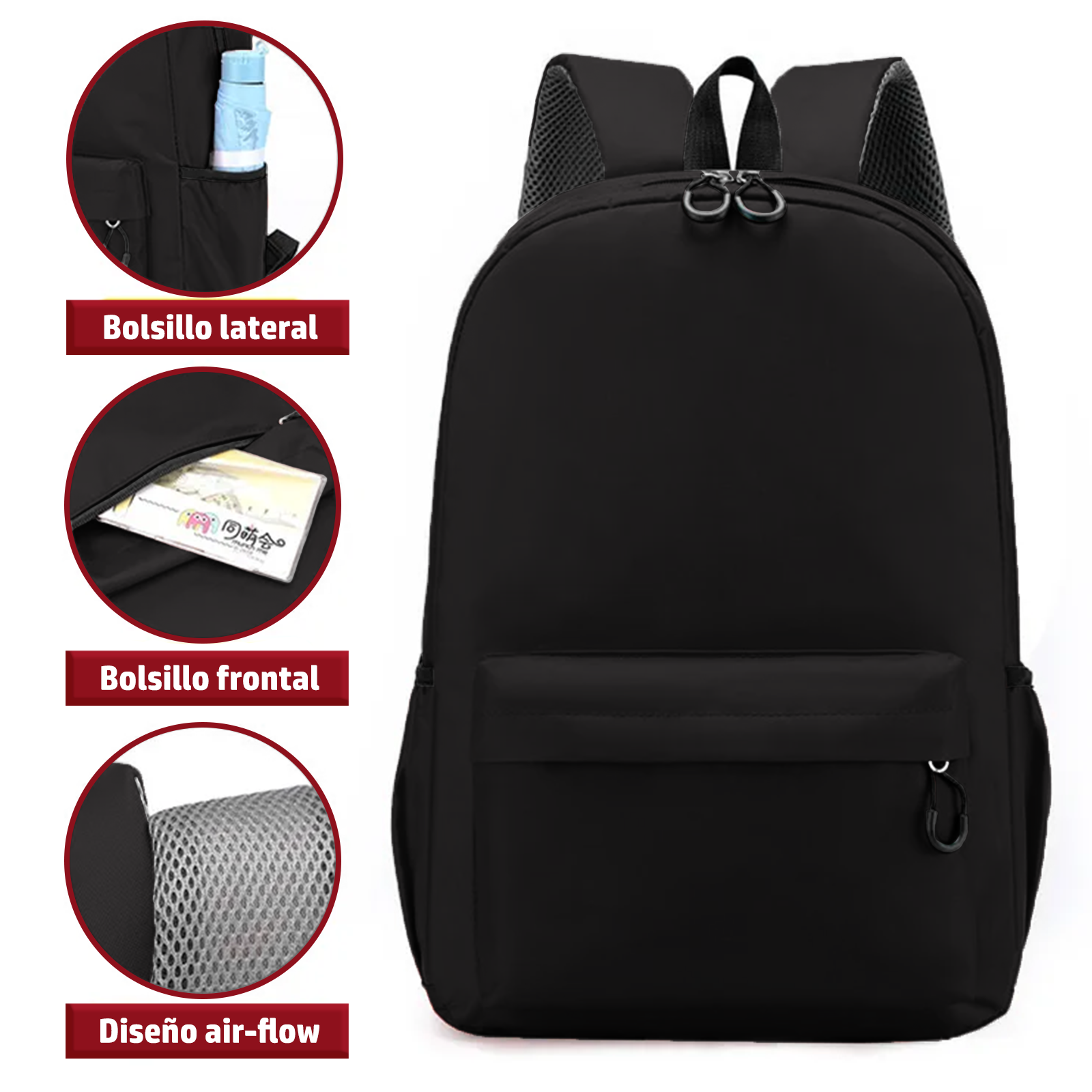 Mochila Escolar Juvenil Boclier 13l Backpack
