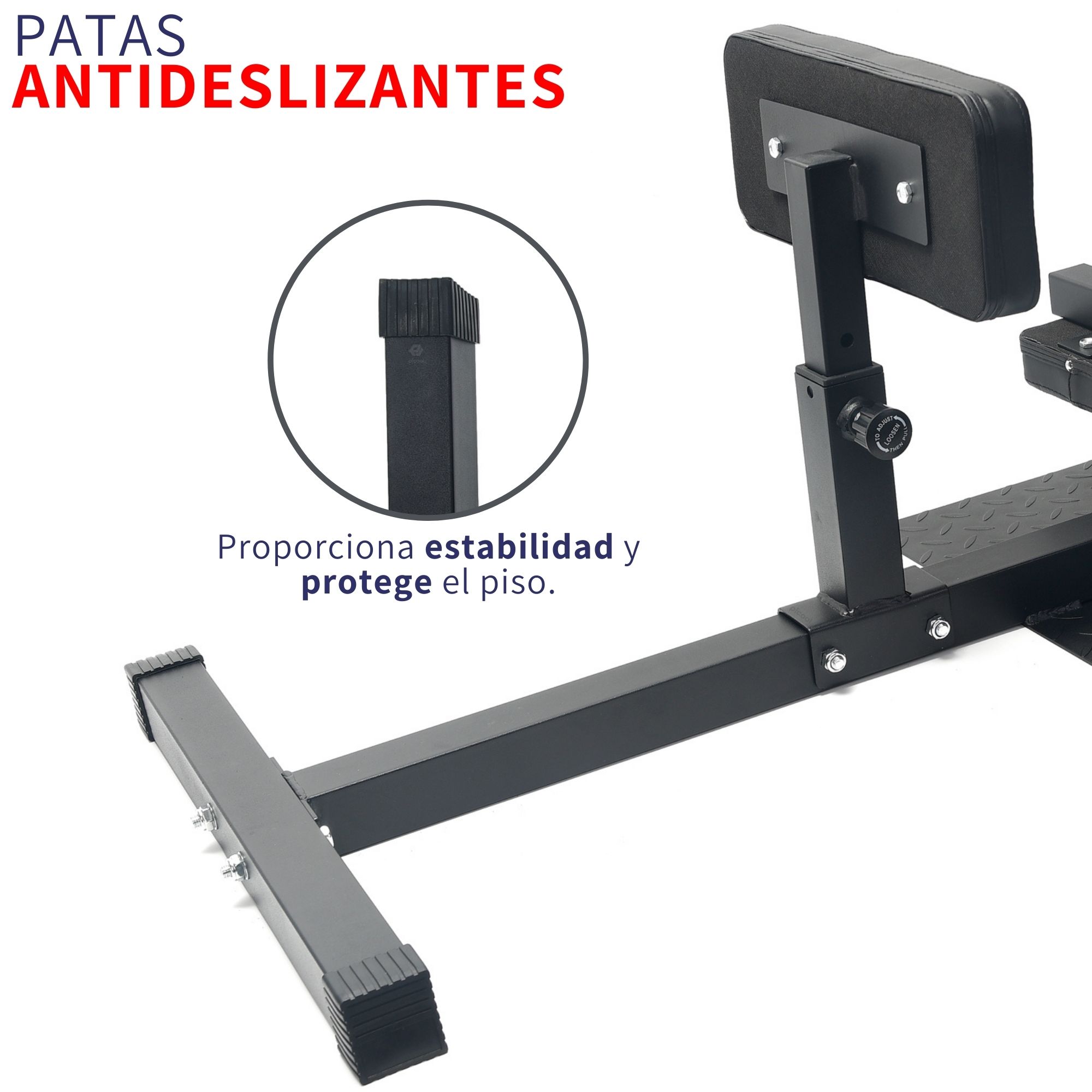 Banco De Sentadillas Profesional Ajustable Silla Squads 91cm