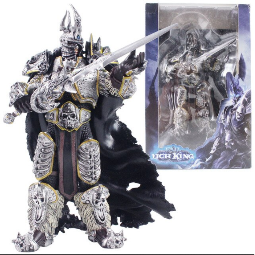 Lich King Wow World Of Warcraft Arthas Deluxe Blizard Figura Anime