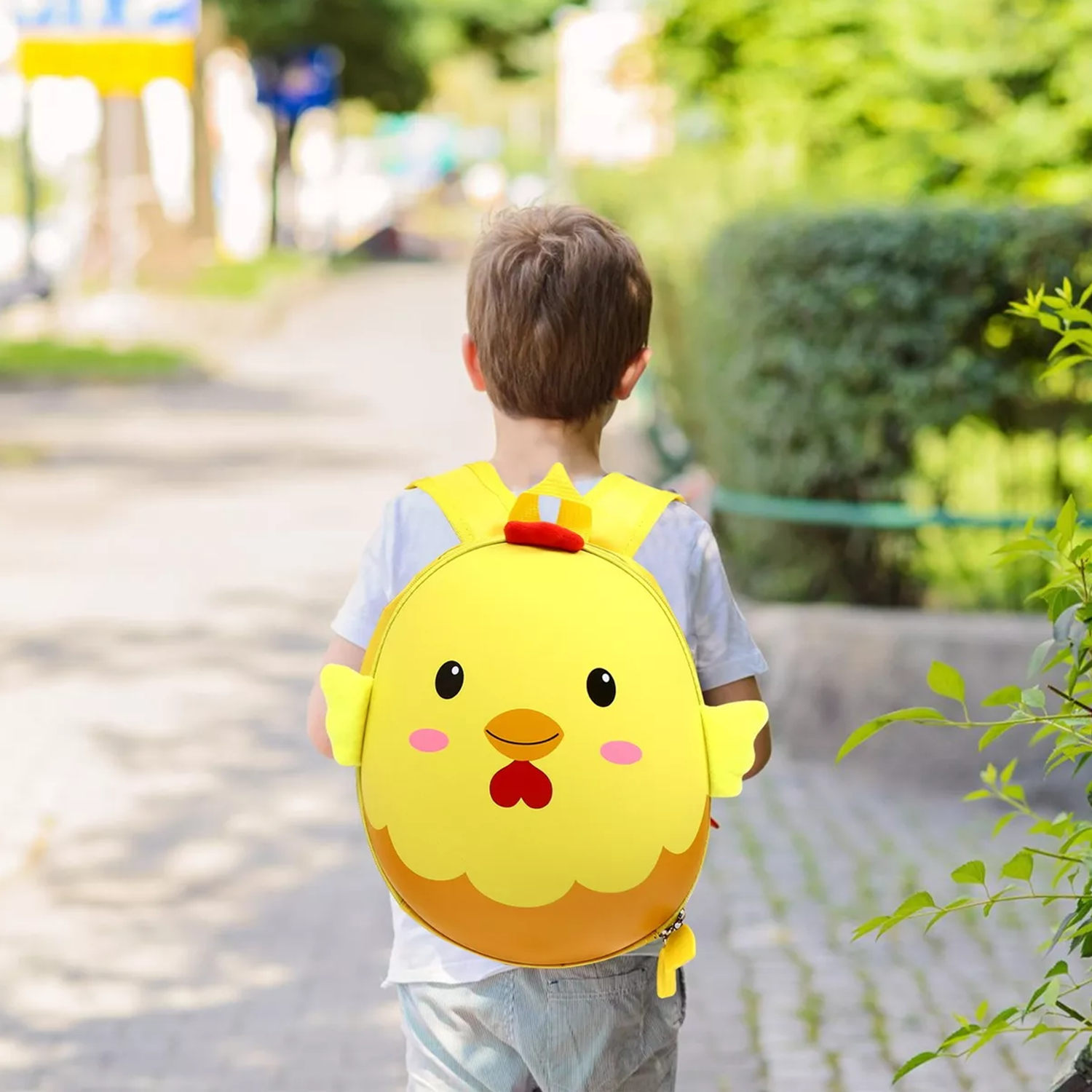 Lonchera escolar en forma de pollito Yuff!