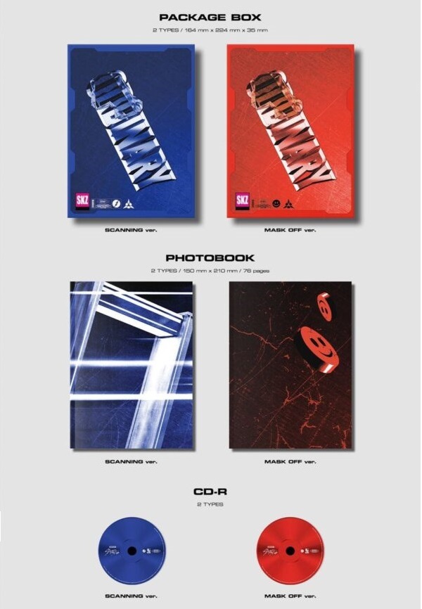 Stray Kids - Oddinary (Versión Scanning) kpop album