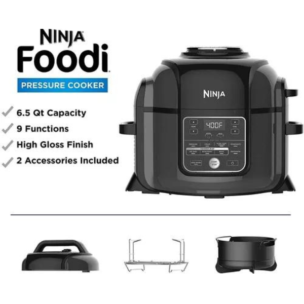 Ninja Foodi Olla De Presión Op350co 9 En 1 Tendercrisp Pressure Coooker