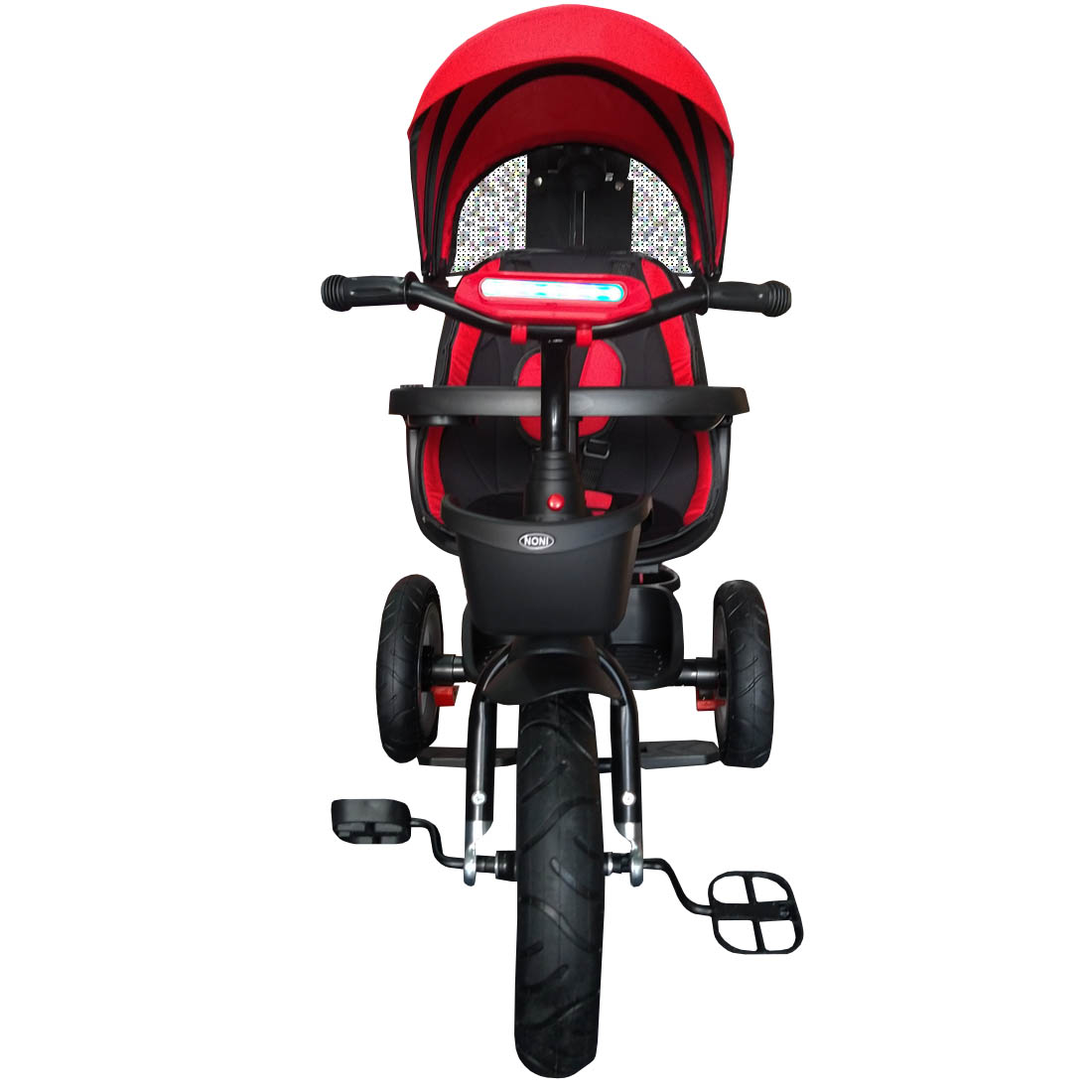 Triciclo Angelin Noni 360 grados Llanta de aire 3041-C Rojo