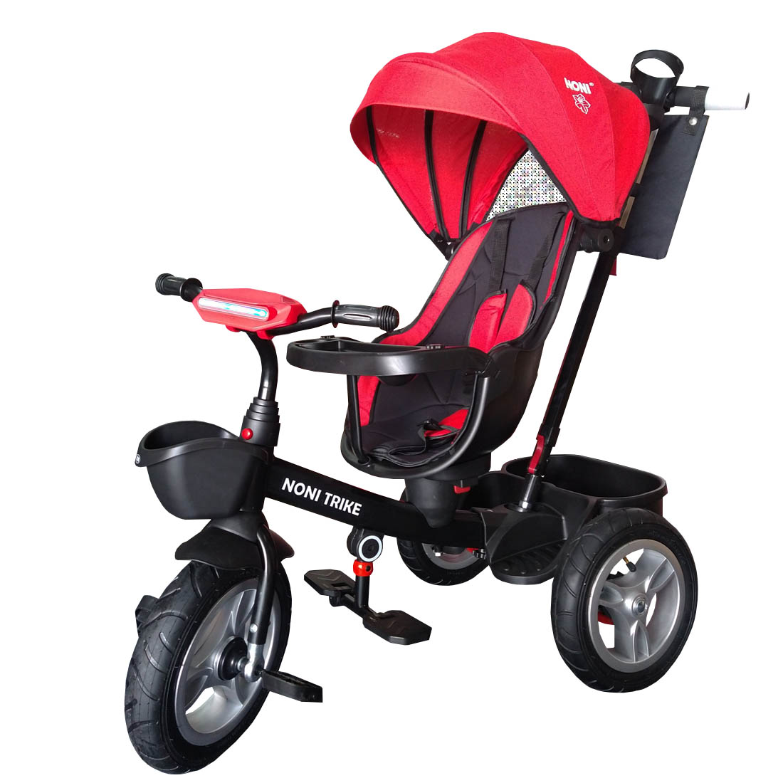 Triciclo Angelin Noni 360 grados Llanta de aire 3041-C Rojo