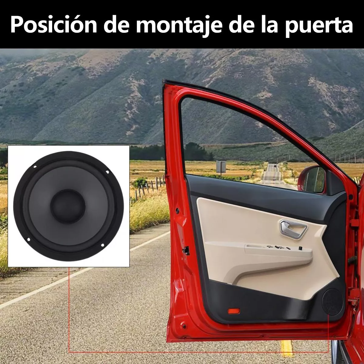 Juego Bocinas Carro 6.5 Pulgadas 600w Speakers