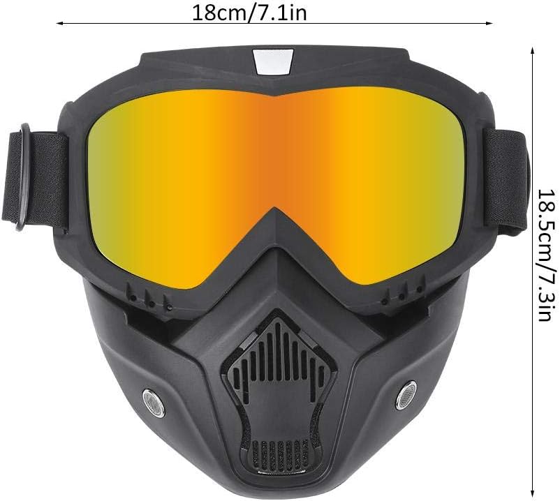Googles para motociclista gafas mascara