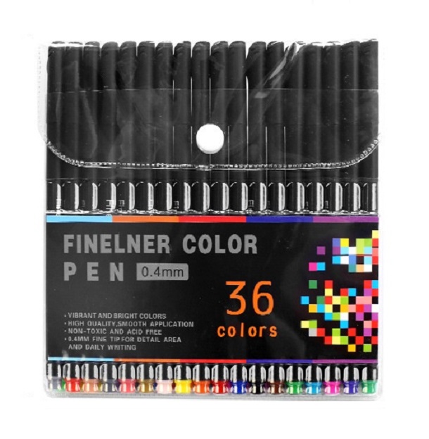 plumones Marcadores punta fina 0.4