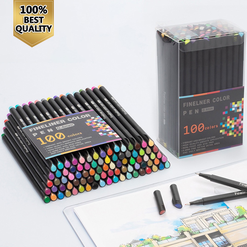 plumones Marcadores punta fina 0.4