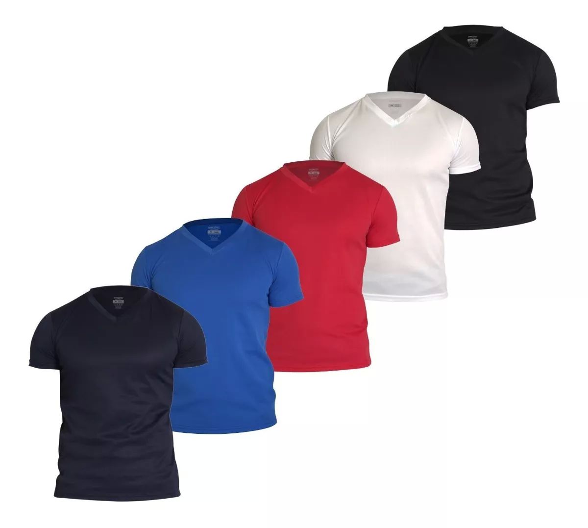 5 Playeras Deportivas Gym Hombre 