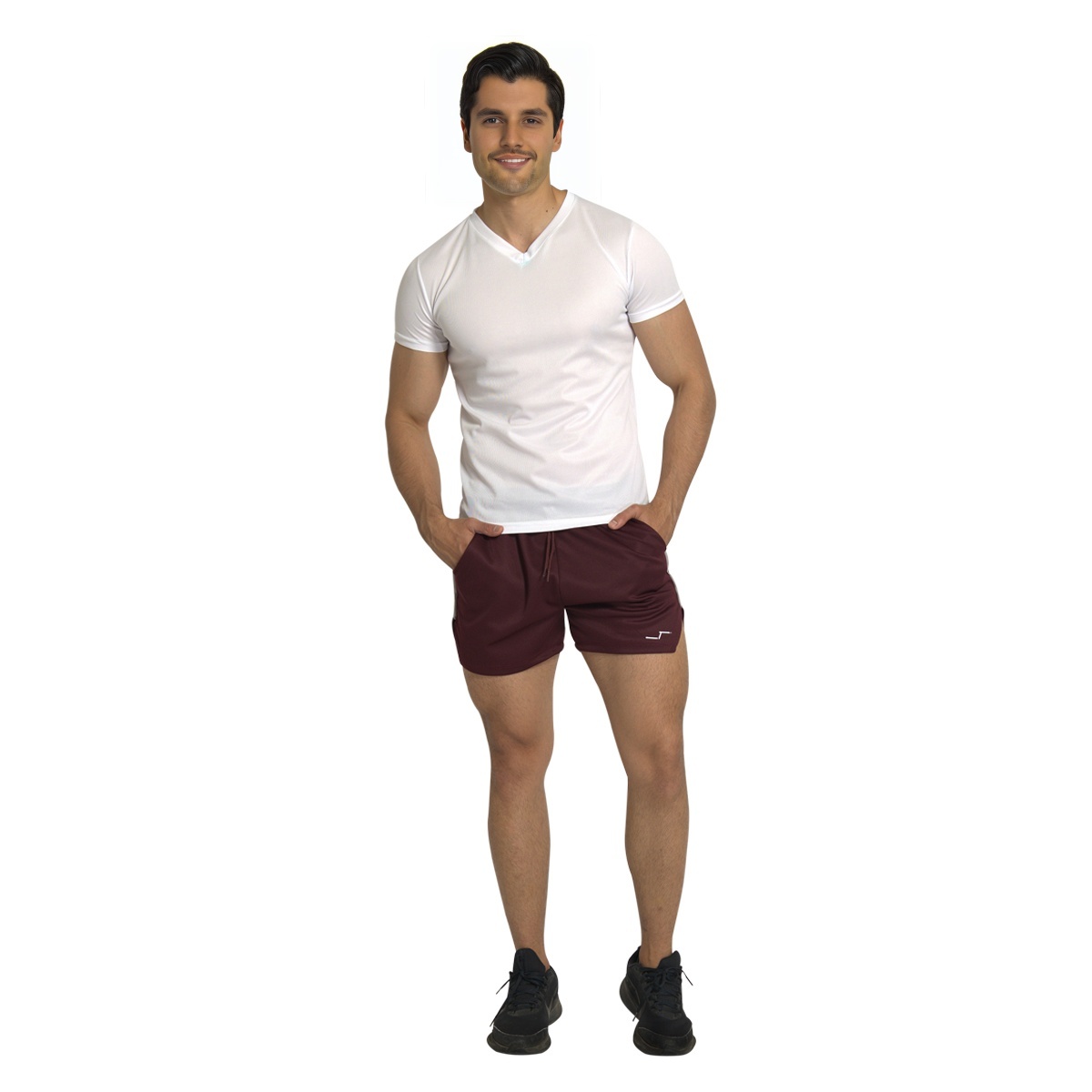 5 Playeras Deportivas Gym Hombre 