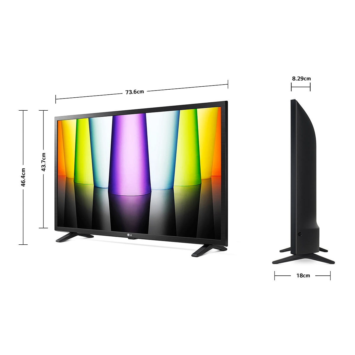 Smart TV LG 32LQ630BPSA 32 pulgadas HD ThinQ 60Hz Nativo