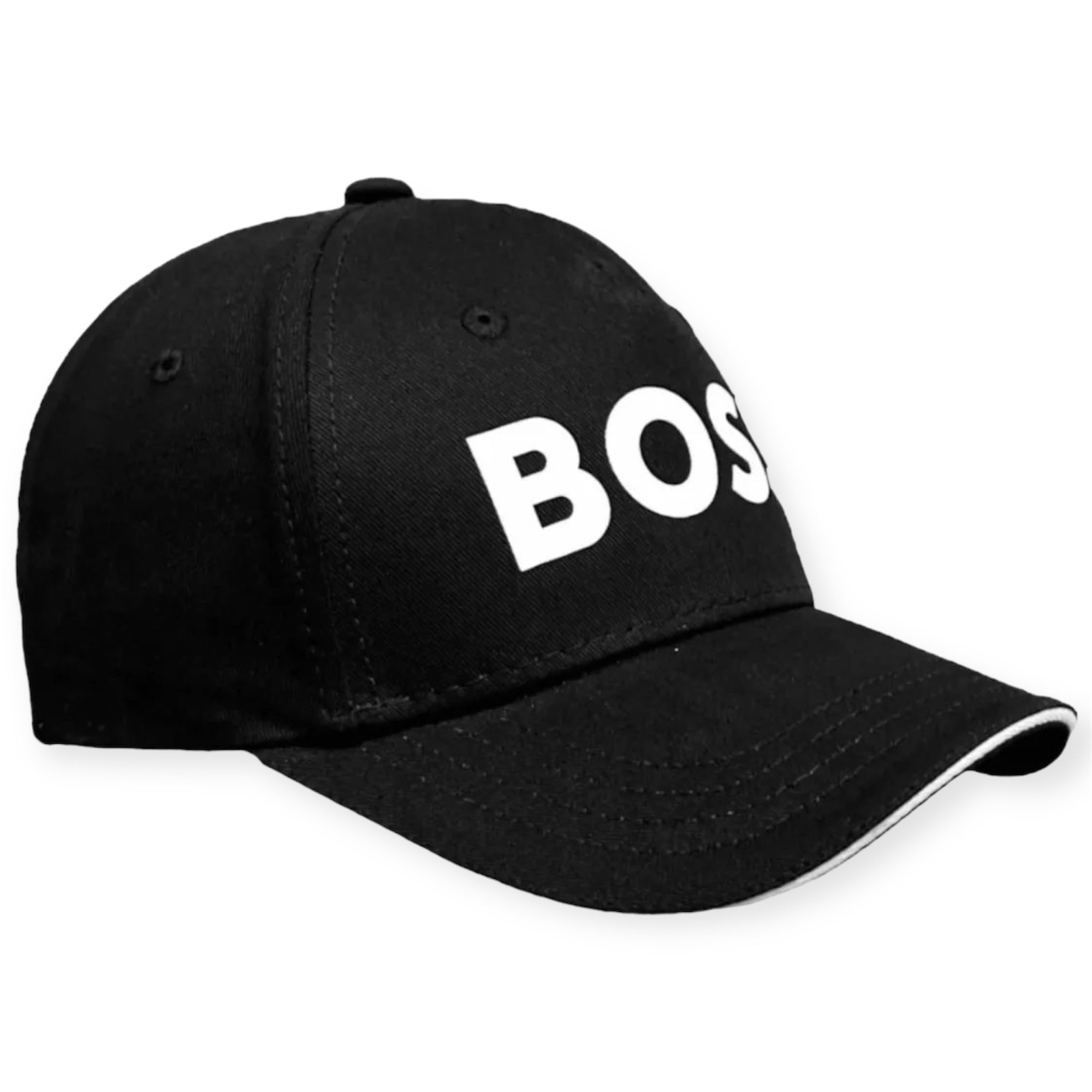 Gorra Cap 3 Hugo Boss Negro Con Letras Blancas - 100% Nueva Y Orifinal