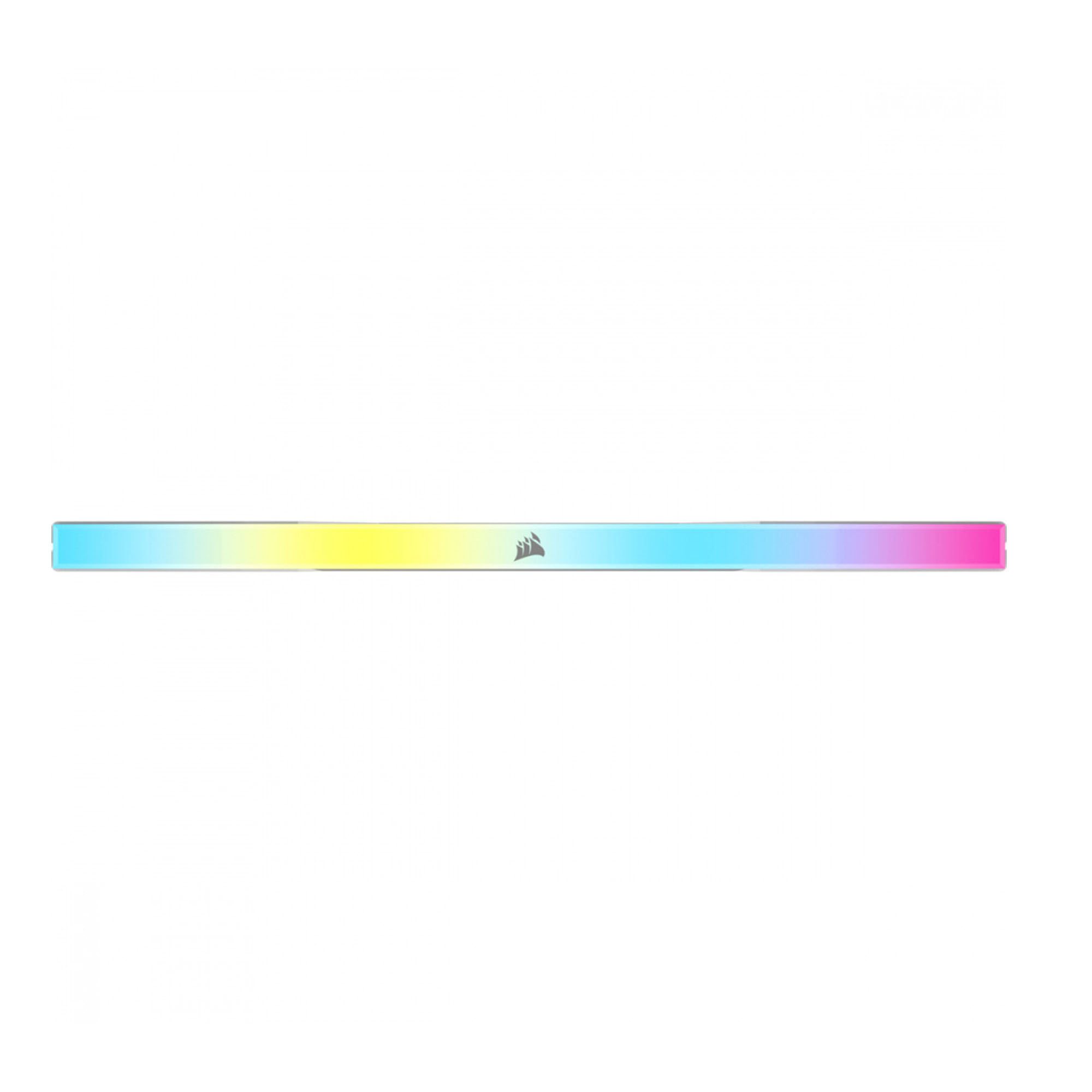 Kit Memoria RAM Corsair Vengeance DDR5 5200MHz 64GB (2 x 32GB) RGB Blanco.