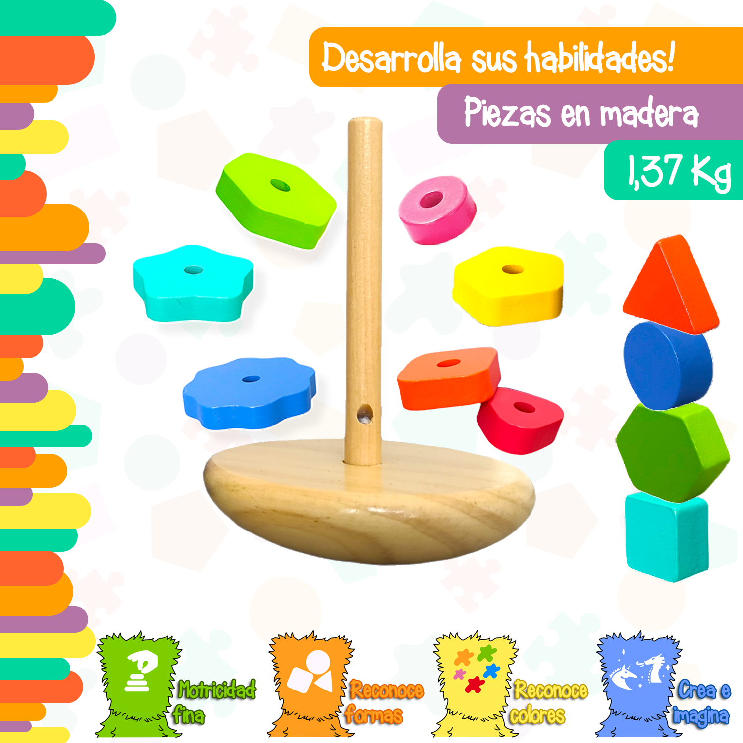 Kit de juegos didácticos