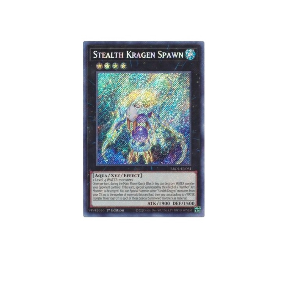 Yugioh Stealth Kragen Spawn Secret Rare 1st Edition - Konami