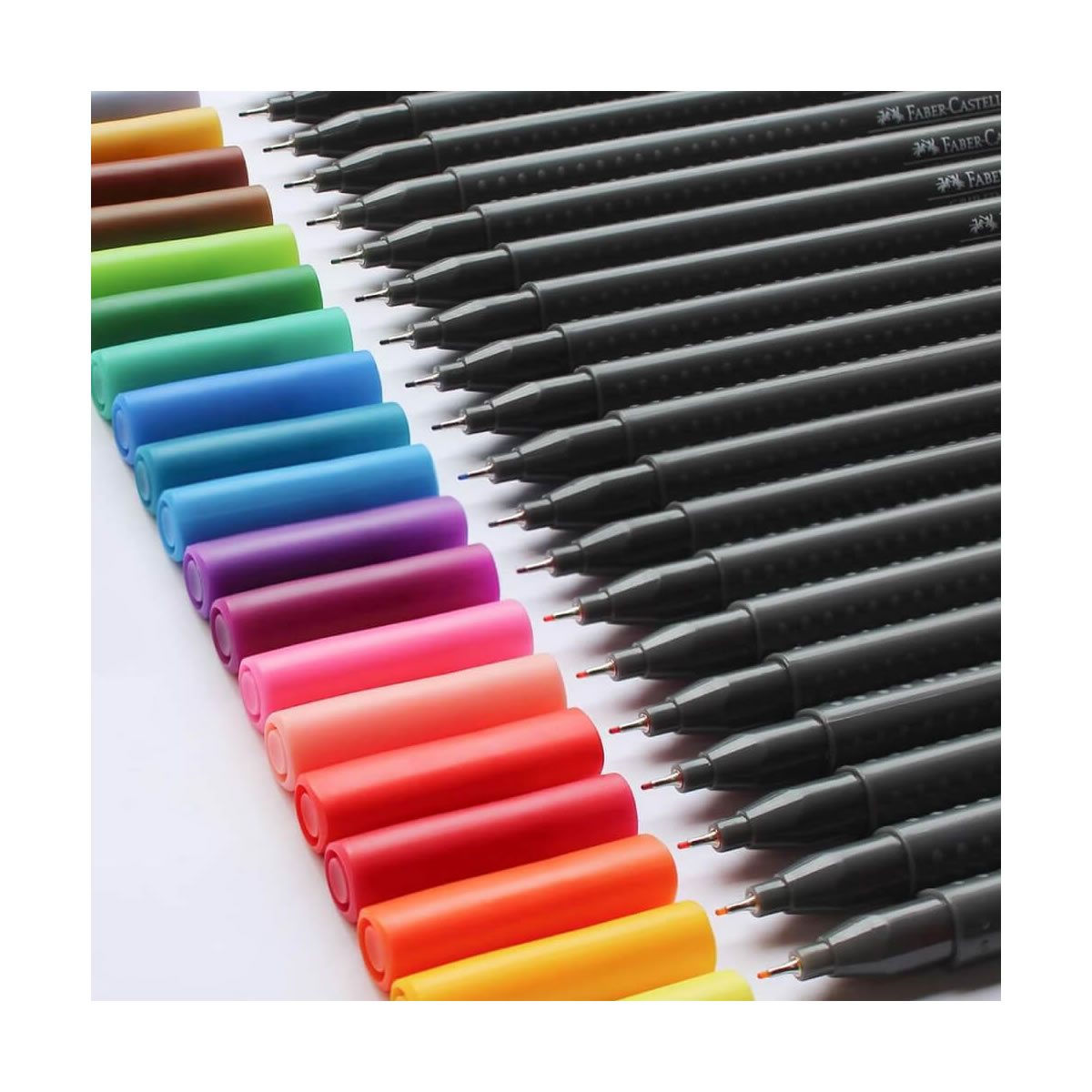 Marcadores Punta Fina 50 Piezas Faber Castell 679835 CST