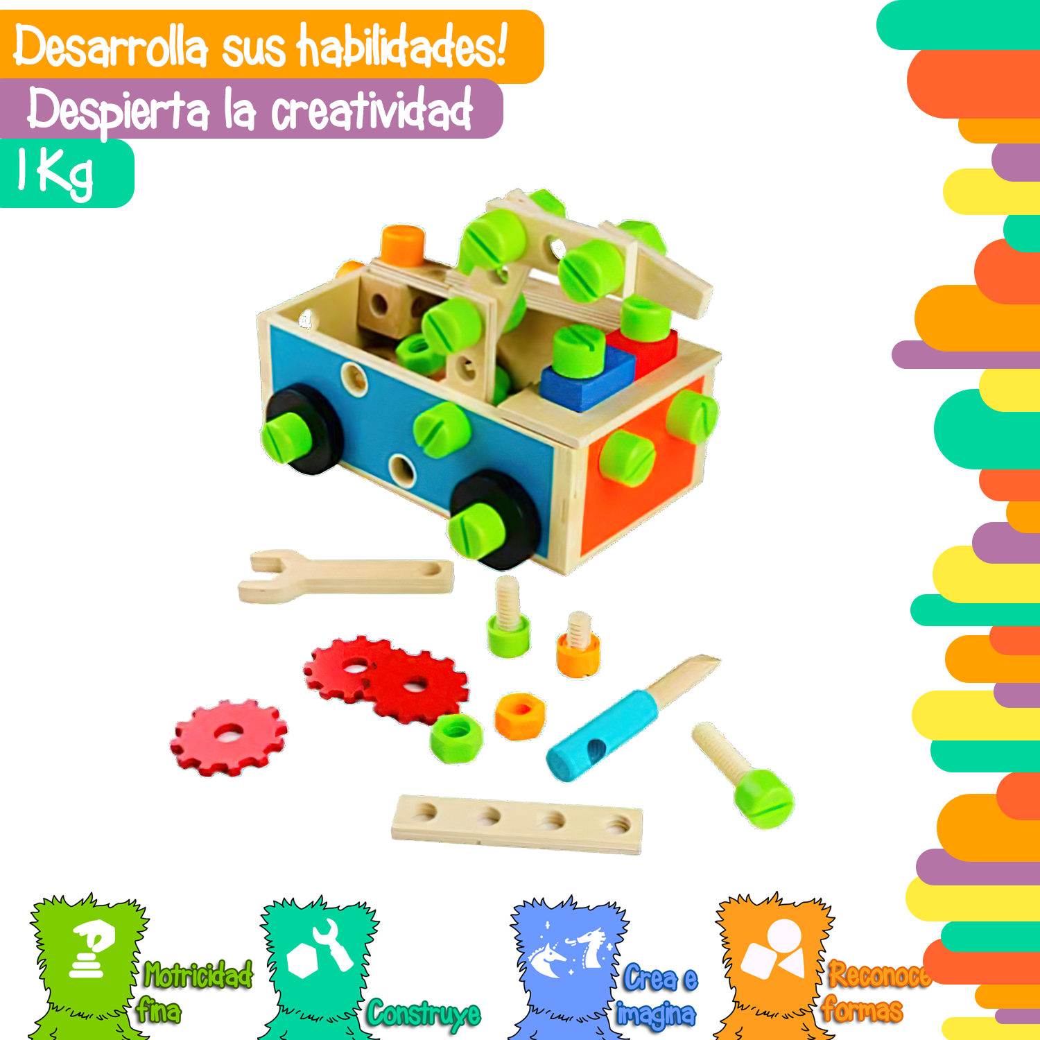 Cajón con herramientas