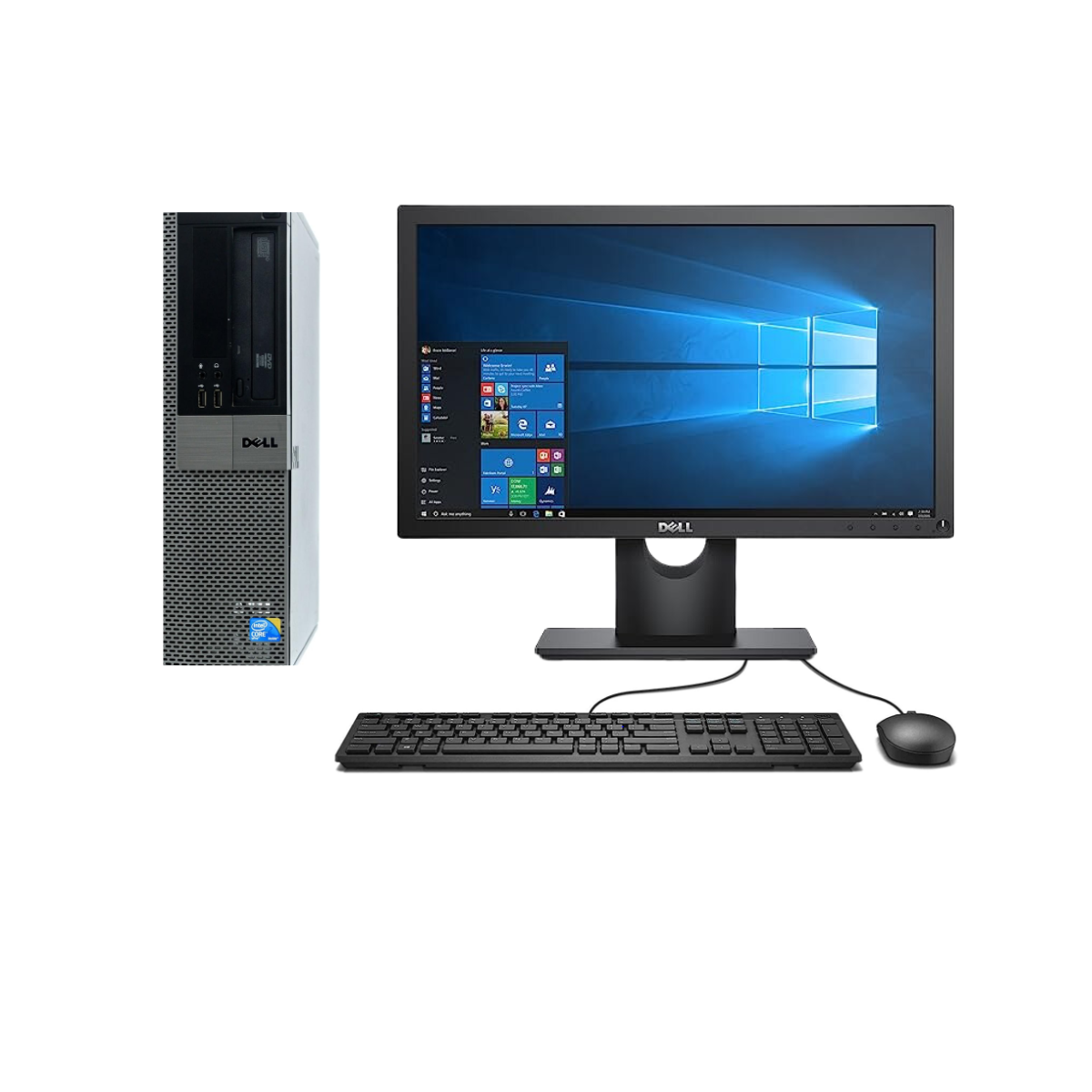 DELL OPTIPLEX 960 CORE 2 DUO DT 4GB RAM/240 SSD/MONITOR DE 22¨ (REACONDICIONADO GRADO A)