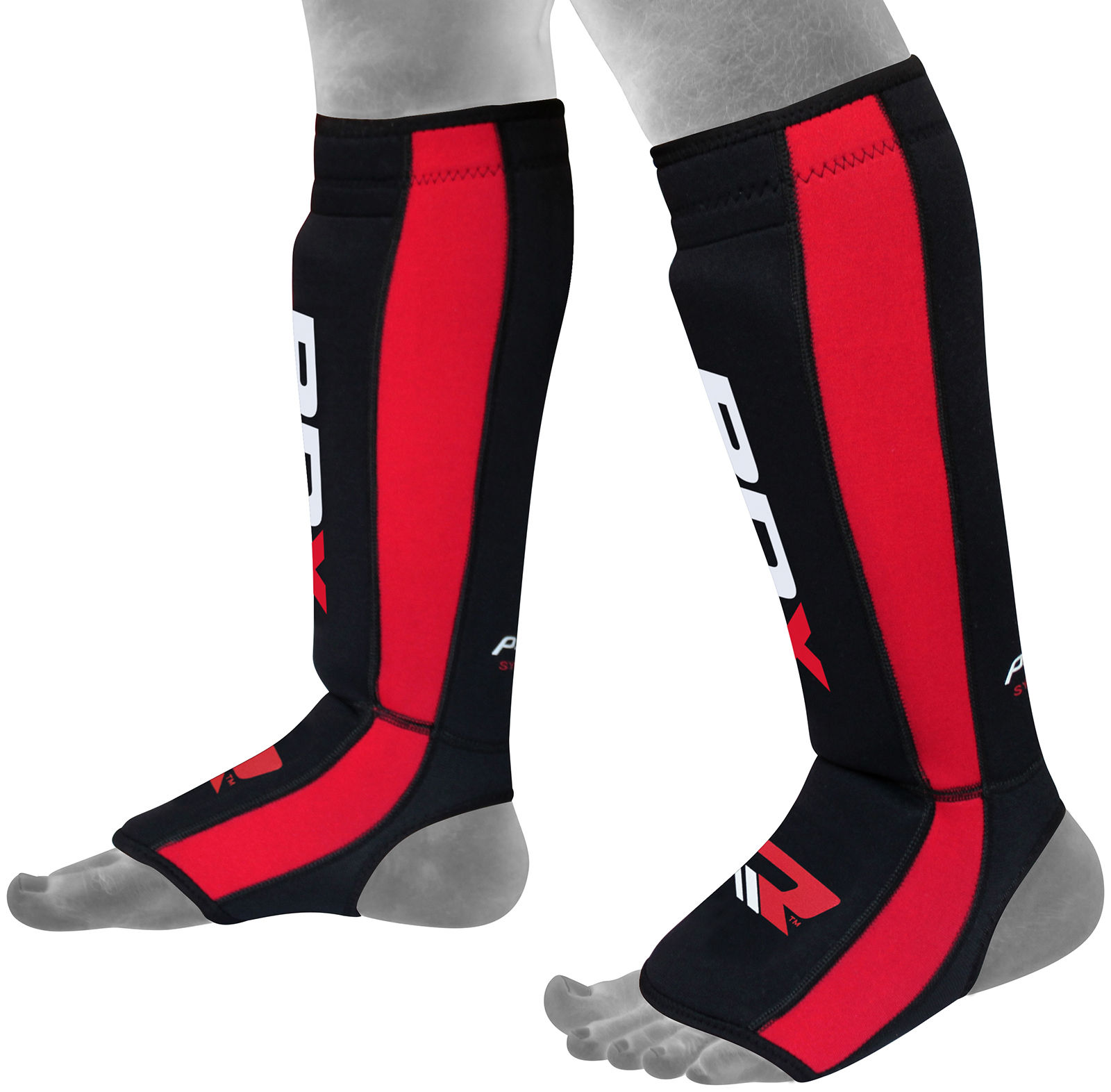 Espinilleras De Neopreno Rdx T6 Mma Box Artes Marciales.