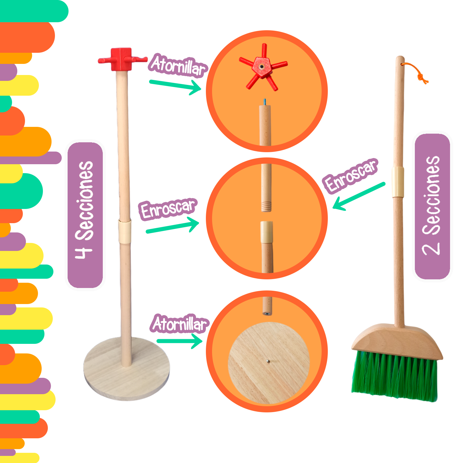 Juego de limpieza para niños 