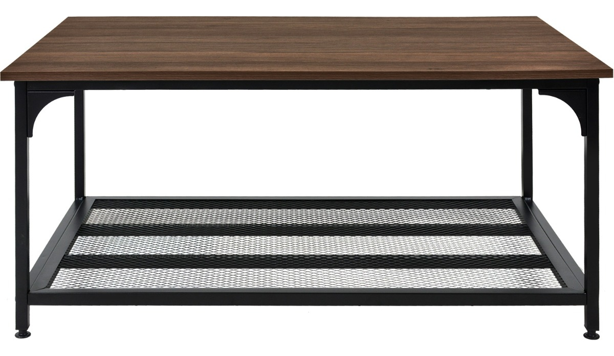 Mesa Centro Hogar Minimalista Industrial 100 X 60 X 47 Cm Acero