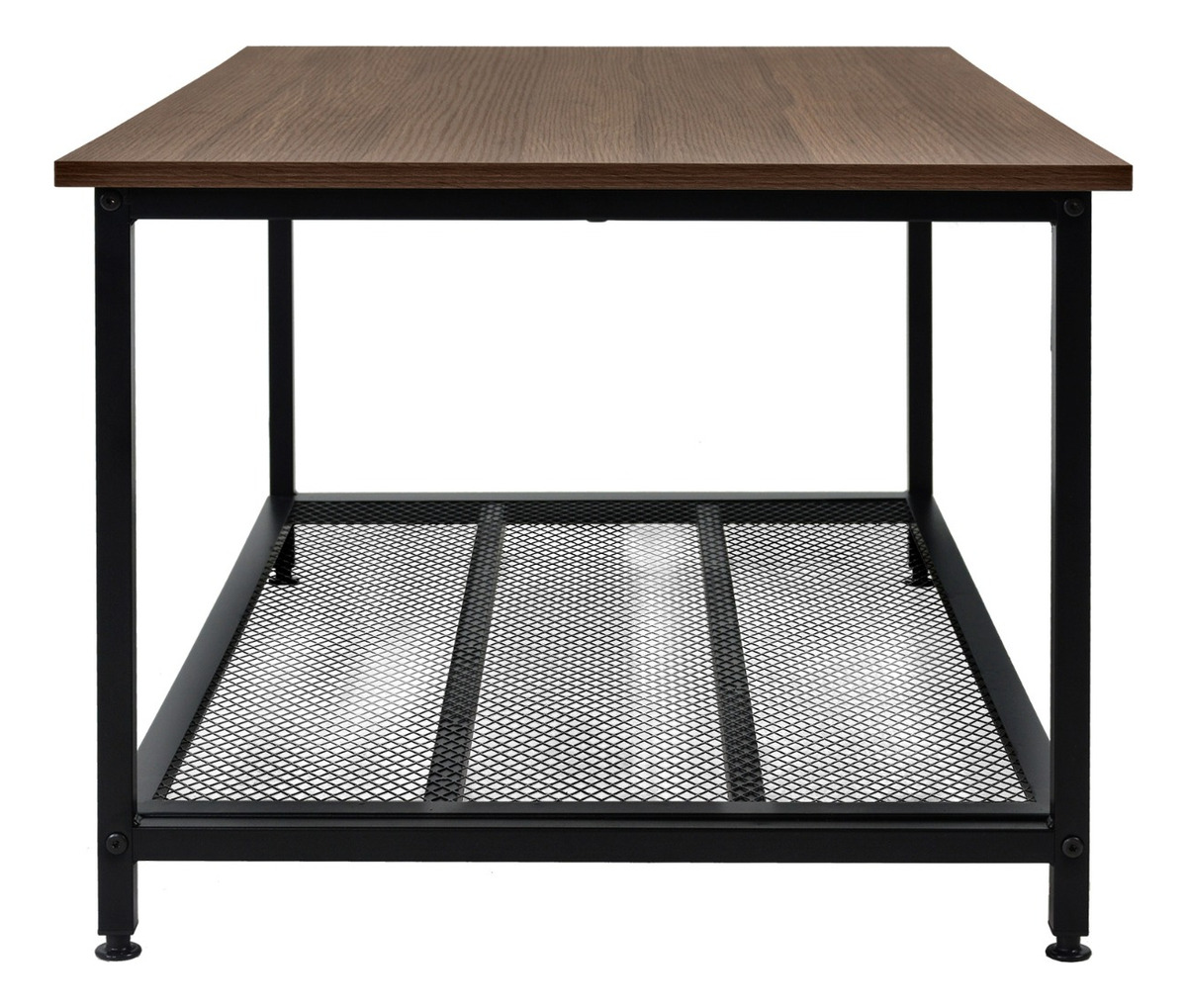 Mesa Centro Hogar Minimalista Industrial 100 X 60 X 47 Cm Acero